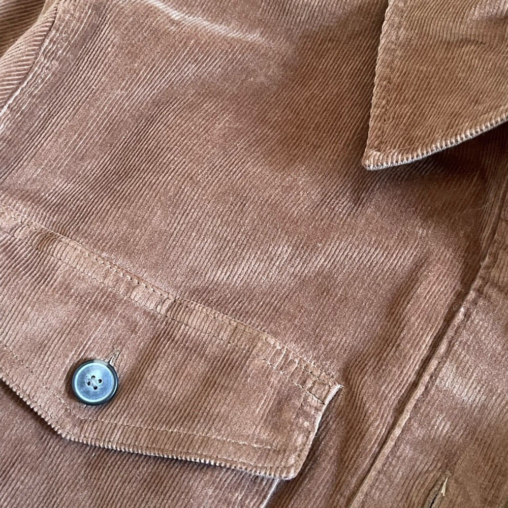 Everlane Brown Corduroy Shirt Jacket - Picture 2 of 3